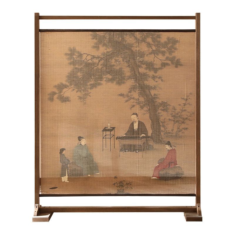 한식집 파티션 스크린 찻집 병풍 가벽 칸막이 고풍 A 180x150cm - 상품 이미지