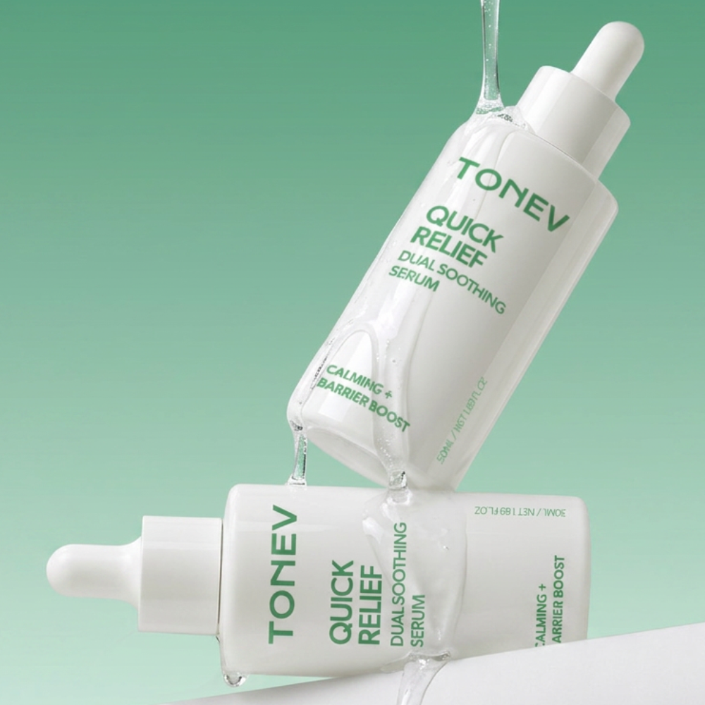 토네브 퀵릴리프 듀얼 수딩 수분 진정 판테놀 시카 세럼 50ml, 2개 이미지 1