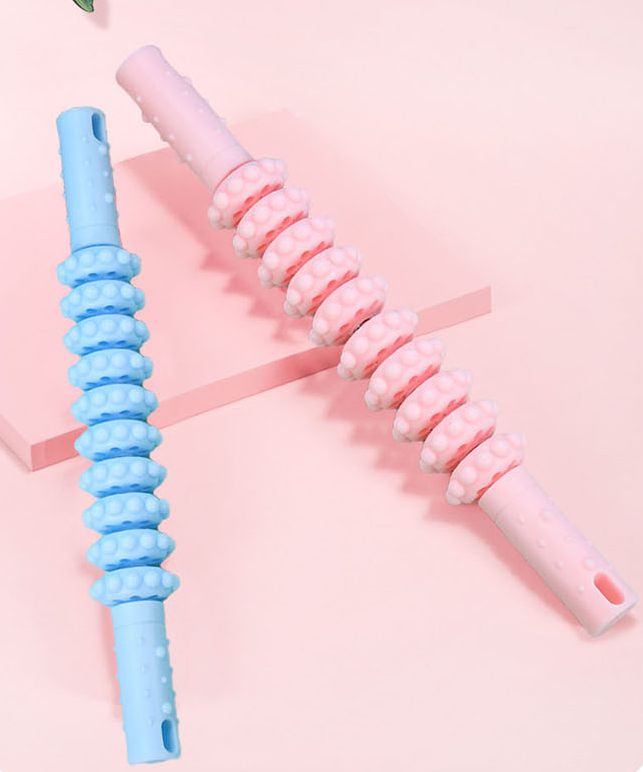 목 어깨 다리 마사지 안마 봉 스틱 허벅지 종아리 뭉침 풀기 기구 볼 - 상세 이미지 4