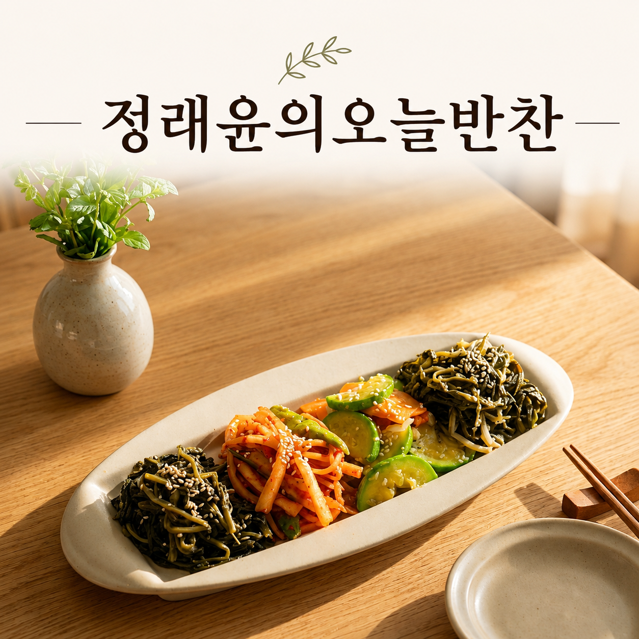 체중관리 식단관리 명절나물 4색나물 A세트 다이어트 건강식 - 메인 이미지