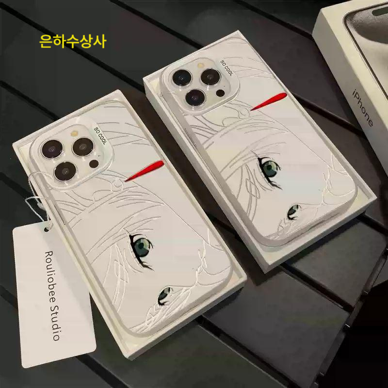 장송의 프리렌 아이폰 케이스 17 16 15 프로 맥스 실리콘 핸드폰 커버 보호 은하수상사 CY1020글레이셔 IMD +스탠드 iPhone17 - 상세 이미지 5