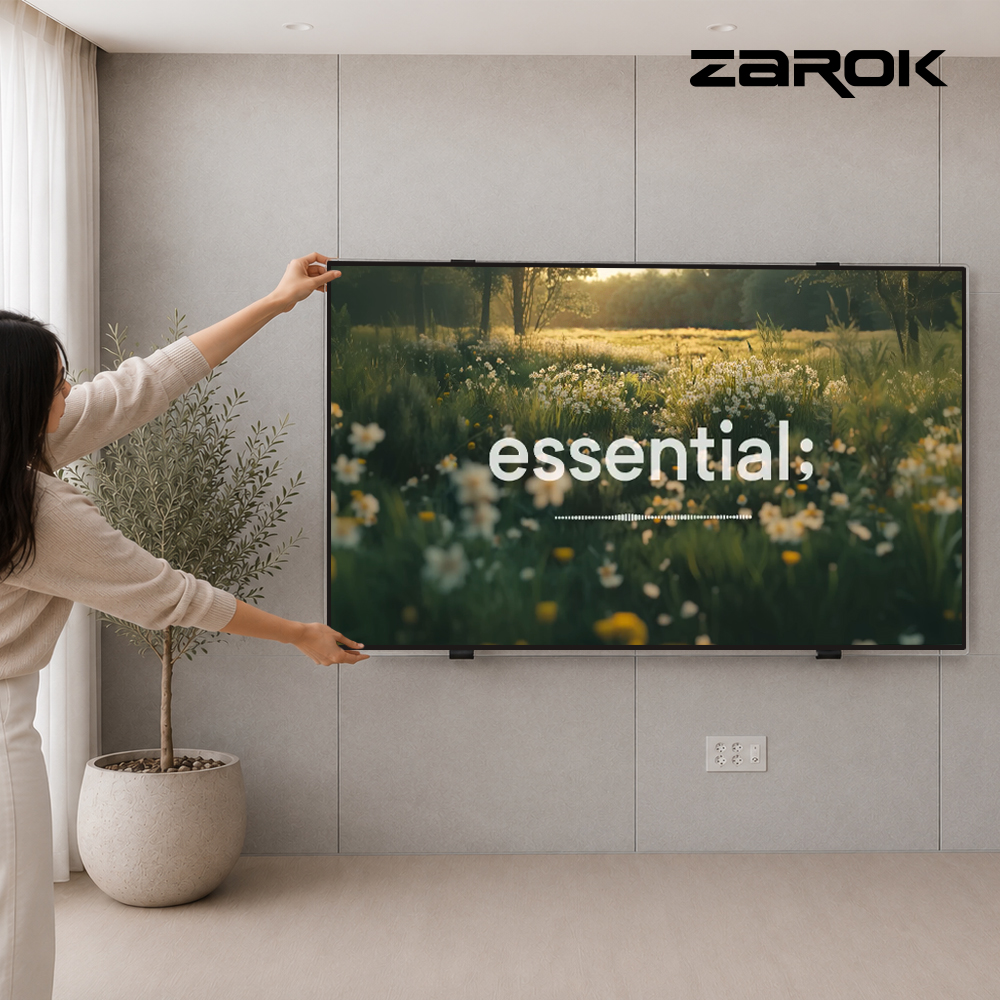 자록 반사방지 TV 화면보호기 티비가드 블루라이트 차단 액정 커버 필터 삼성 LG 70(1580x935) - 상품 이미지