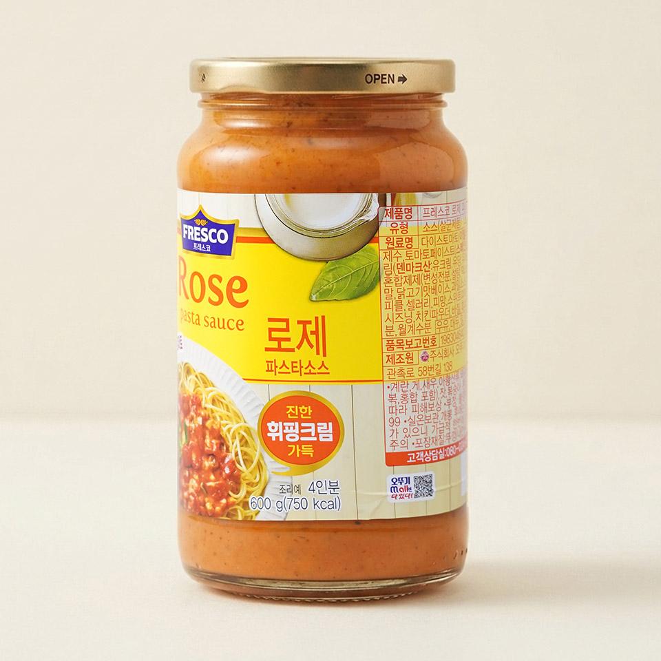 메가마트 오뚜기 프레스코 로제 스파게티 소스 600g - 상세 이미지 2