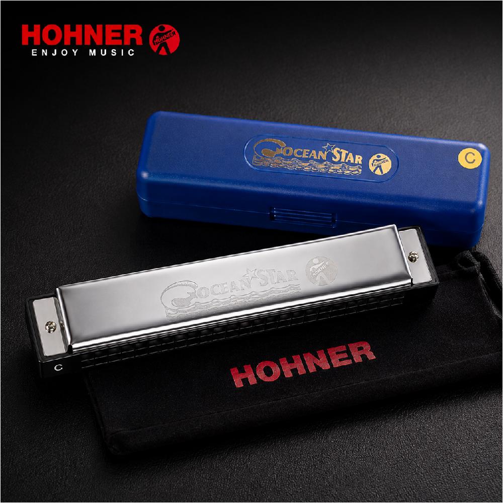 독일 HOHNER 24홀 복음 하모니카 C조 실버 트레몰로 - 상품 이미지