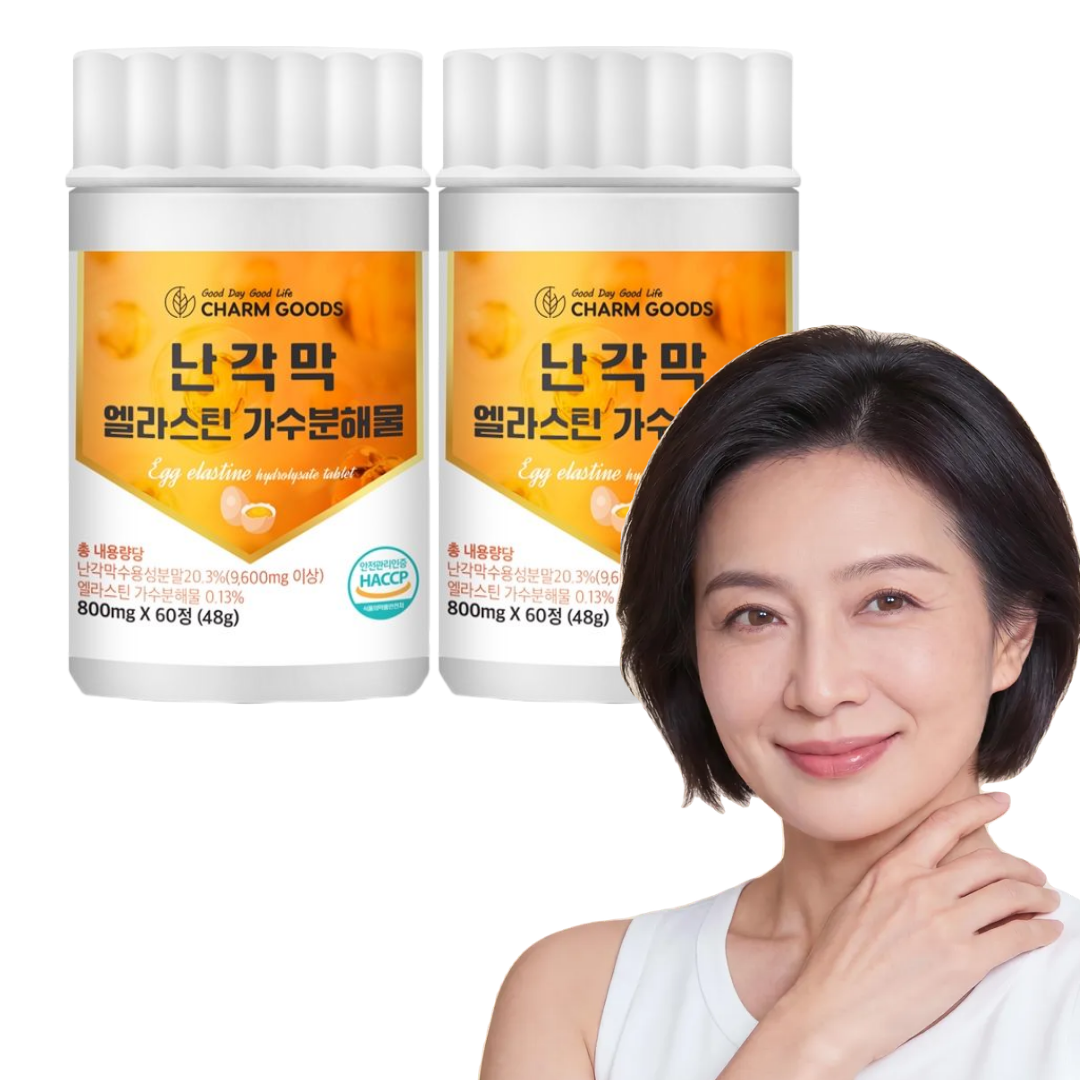 난각막 가수분해물 엘라스틴 120정 약4개월분 - 상품 이미지