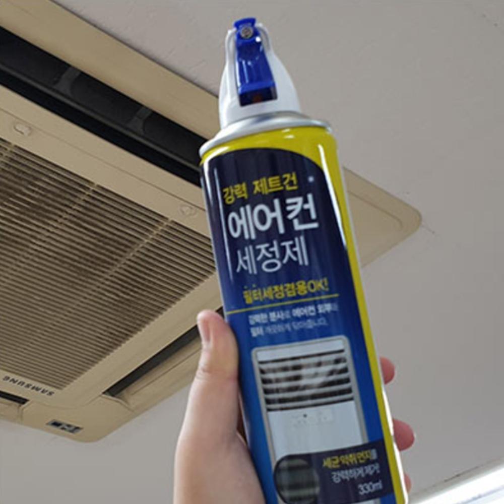 벽걸이 에어컨세정제 냉각핀 곰팡이 냄새제거제 에어컨세척제 스프레이 - 상품 이미지