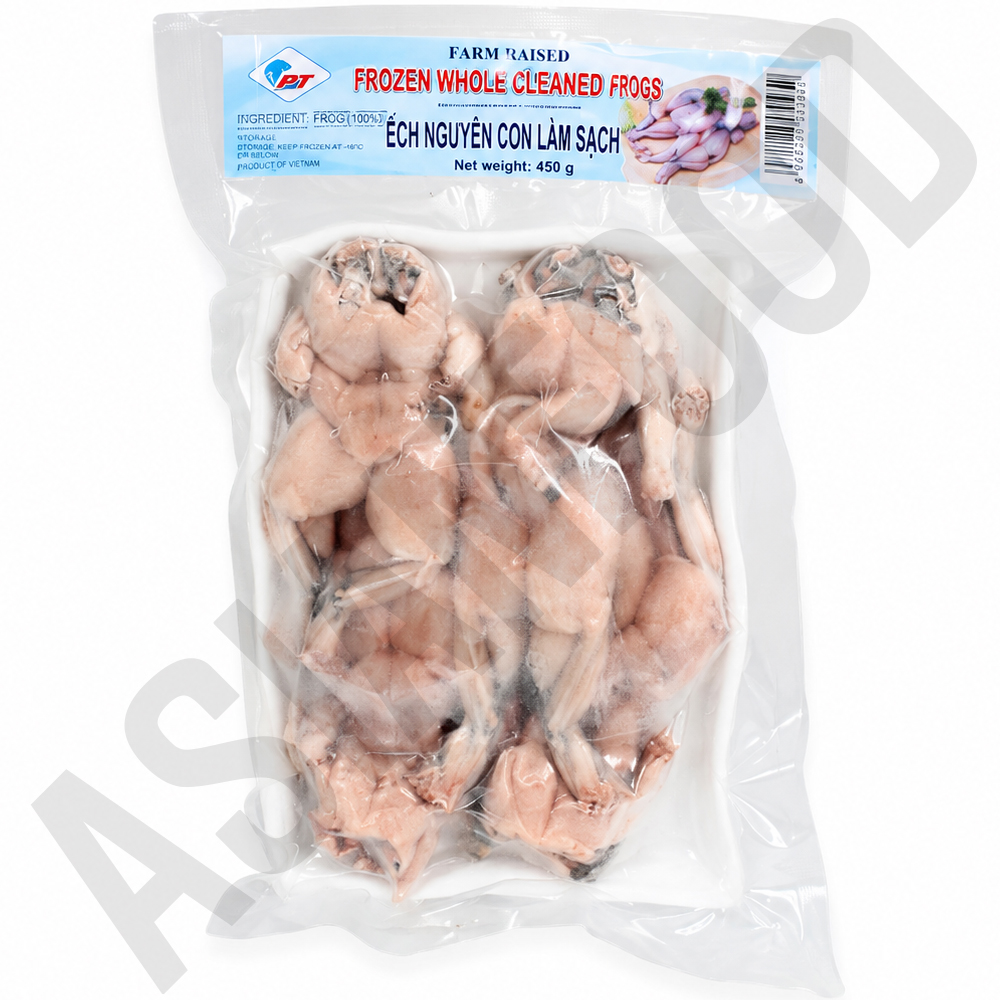 베트남 냉동 식용 개구리 손질 개구리고기 보양식 450g, 20개 - 상품 이미지