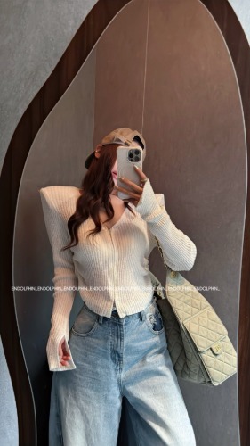 리아 셔링 집업 - 메인 이미지