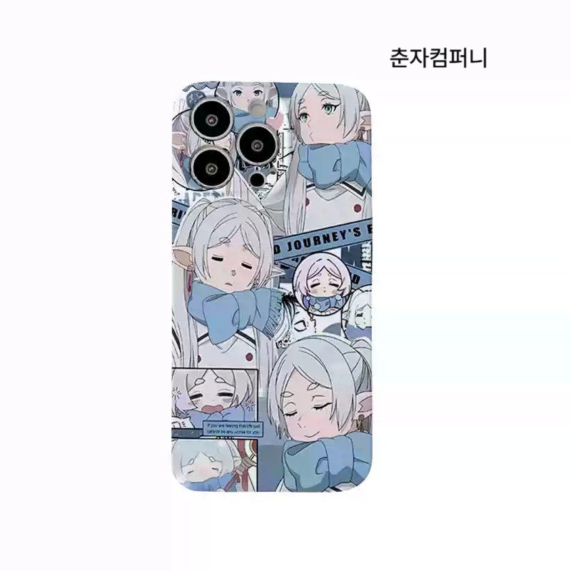 장송의 프리렌 아이폰 케이스 16 15 14 프로 맥스 핸드폰 투명 커버 보호 춘자컴퍼니 필름 5859 iPhone16 - 상세 이미지 3
