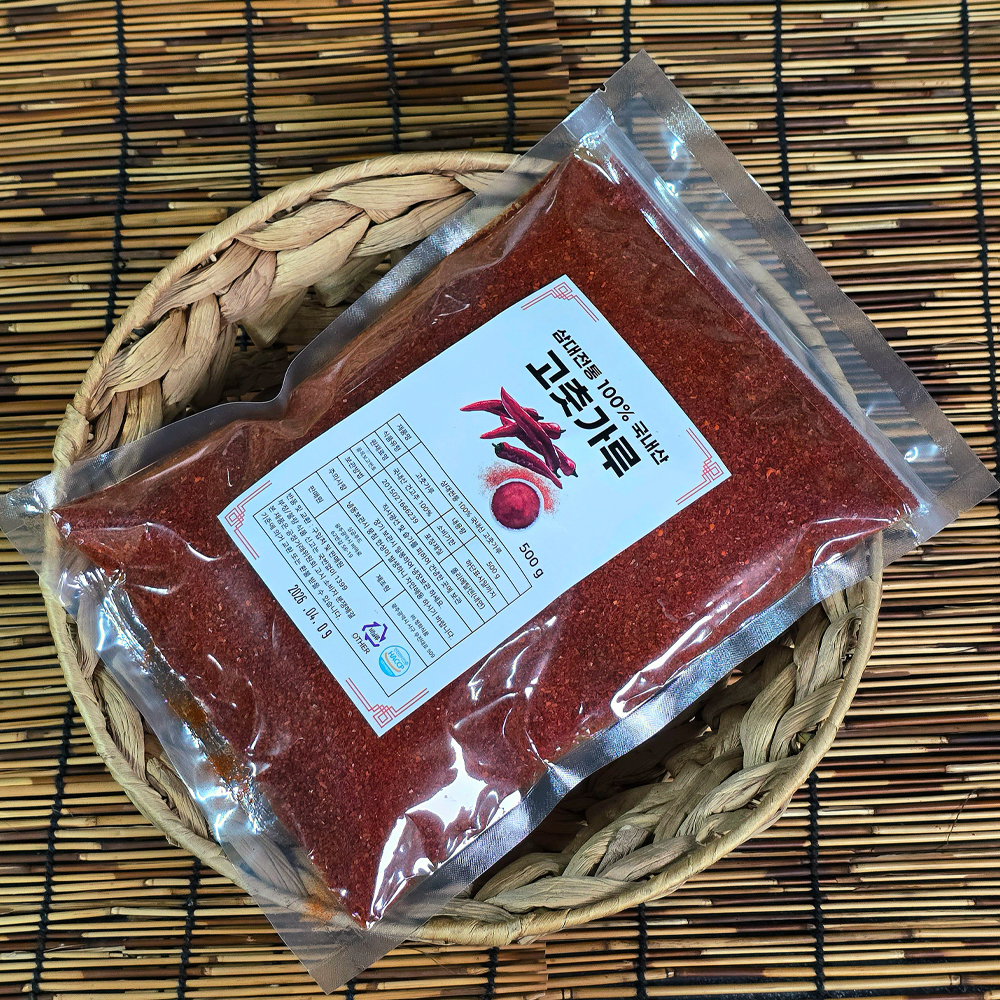HACCP인증 100% 국내산 국산 고춧가루 3kg 6kg 보통맛 매운맛 - 상세 이미지 3