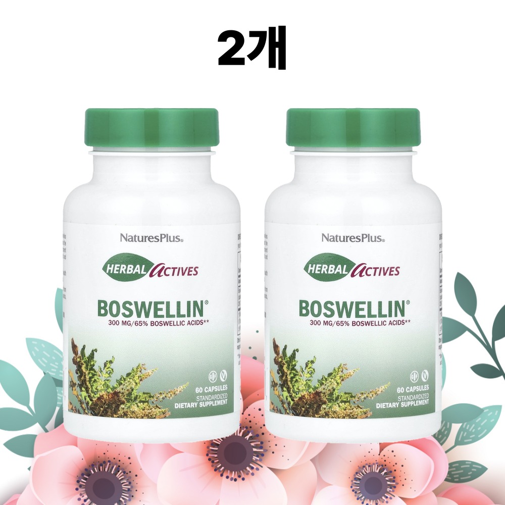 네이처스플러스 보스웰리아 Boswellin 60캡슐, 2개 - 상품 이미지