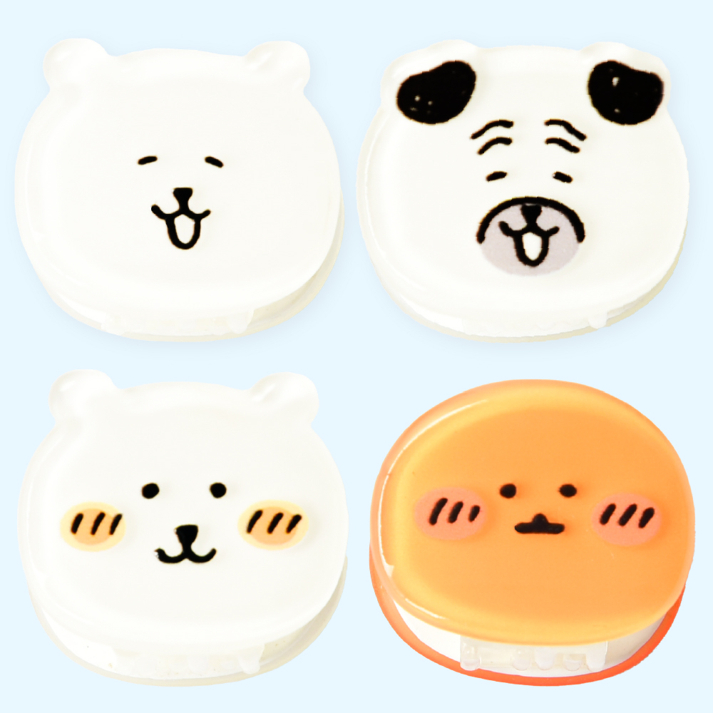 [예약판매] 담곰이 미니 헤어 집게핀 2p 세트 퍼그 나가노 농담곰 굿즈 - 상세 이미지 5