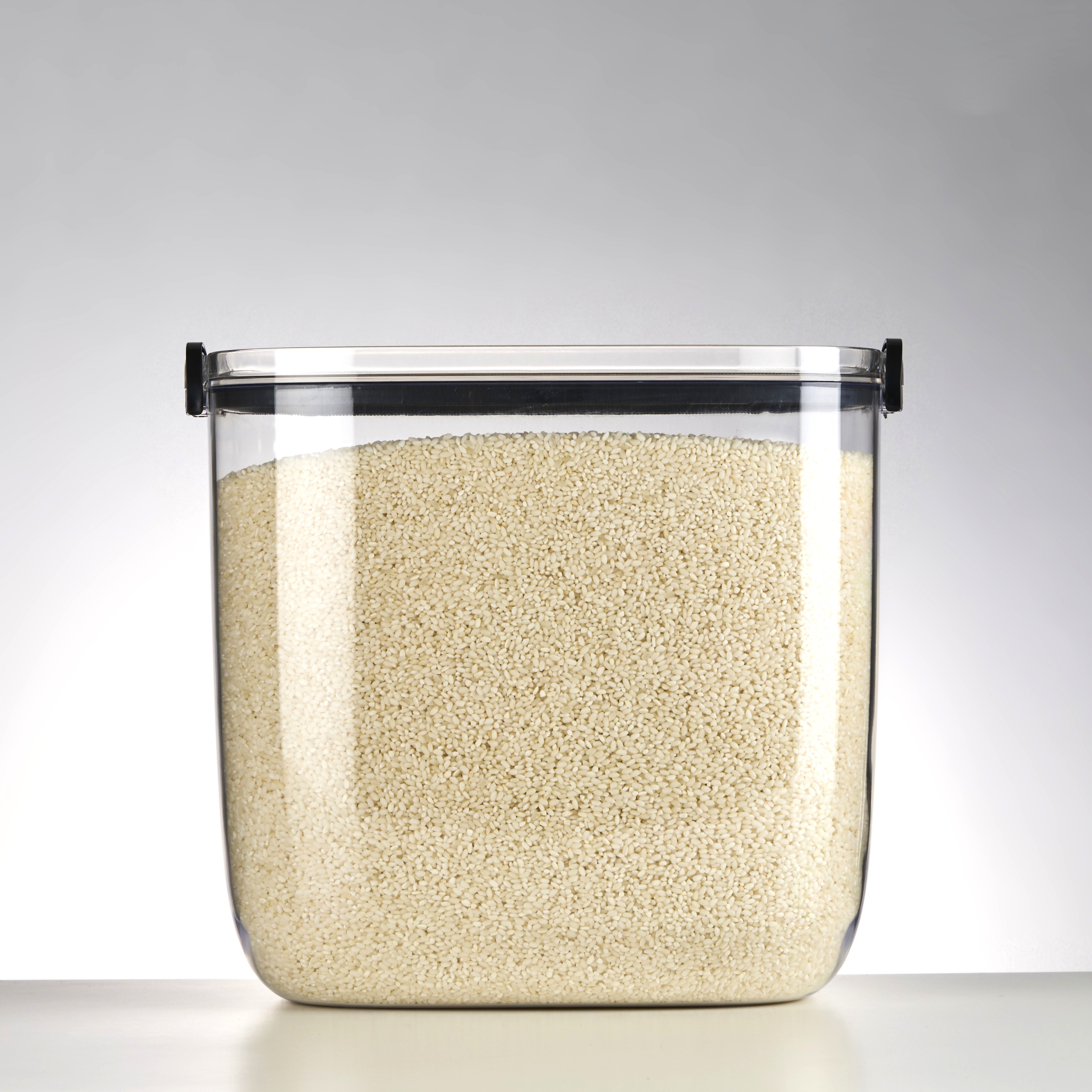 쌀통 10kg 쌀보관통 밀폐 냉장고 잡곡 보관함 곡물 보관용기 쌀독