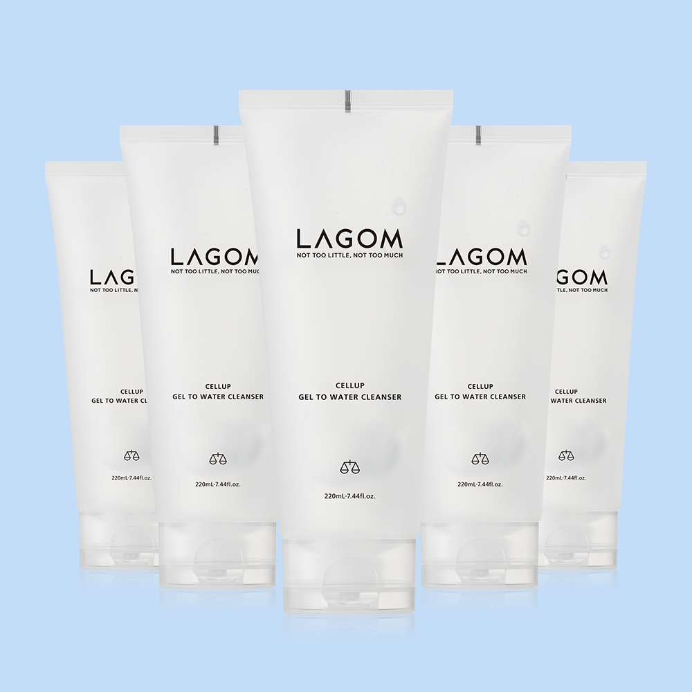 🩵극 민감 전용 아침클렌저💧 라곰 젤 투 워터 클렌저 220ml, 5개