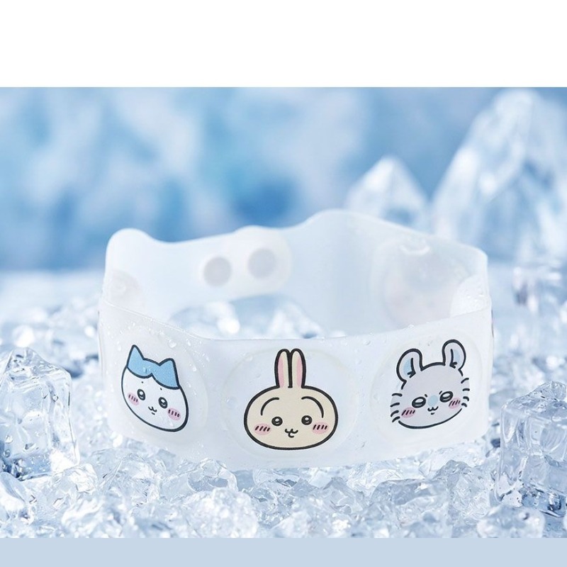 넥쿨러 치이카와 먼작귀 페이스 와이드 여름 쿨링 온도 냉각 이미지 7