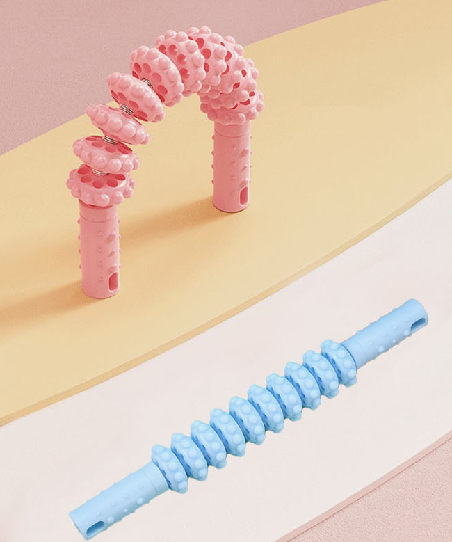 목 어깨 다리 마사지 안마 봉 스틱 허벅지 종아리 뭉침 풀기 기구 볼 - 상세 이미지 2