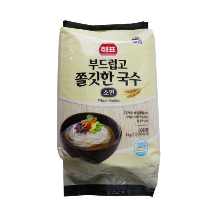 사조해표 부드럽고 쫄깃한 국수 3kg / 소면/ 사조대림/ 옛날국수/
