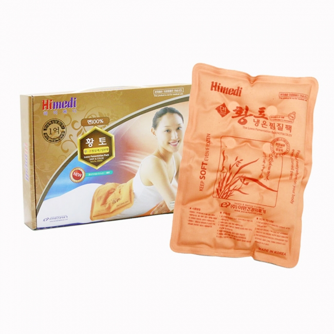 진심케어 국내산 황토냉온찜질팩 (면100%) - 상품 이미지