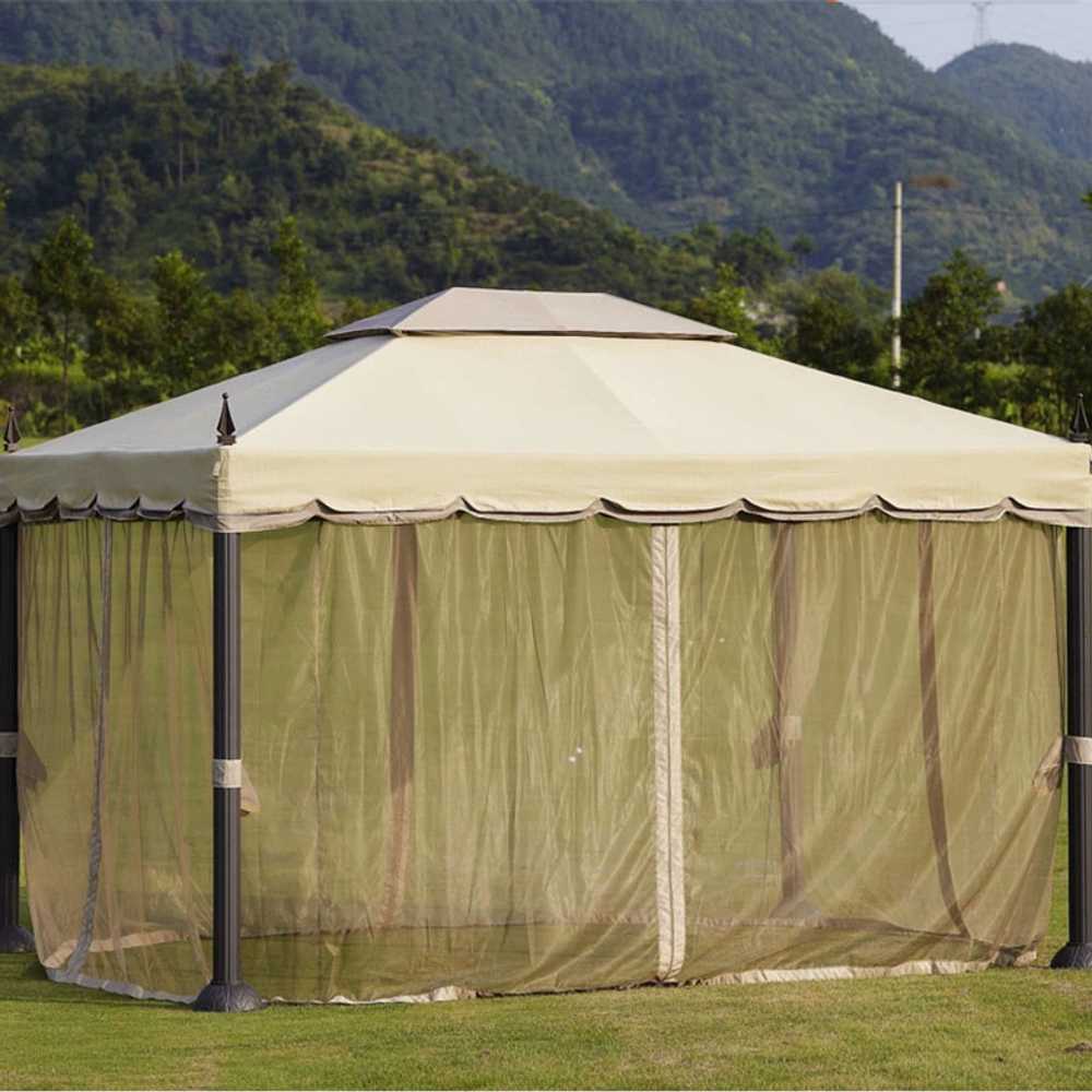 행사 천막 몽골텐트 농막 가림막 야외 간이 캐노피 3X3M - 상세 이미지 4