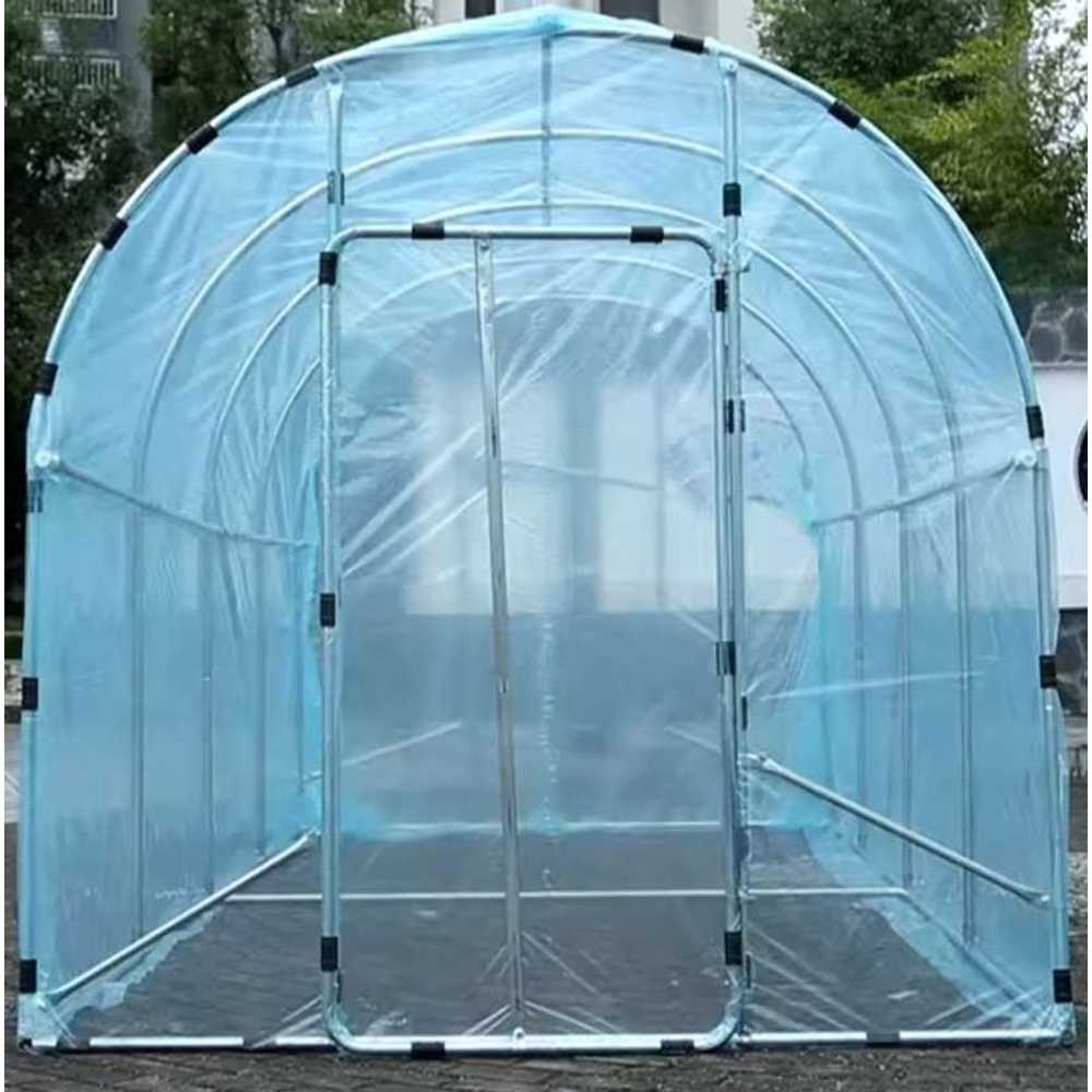 소형 온실 식물 비닐하우스 옥상 다육이 텃밭 프레임 2x4x2m - 상품 이미지