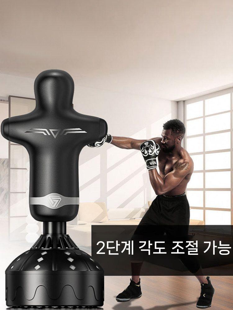 샌드백 복싱 권투 태권도 스탠드 트레이닝 연습용 1.7m 블랙 - 상세 이미지 5
