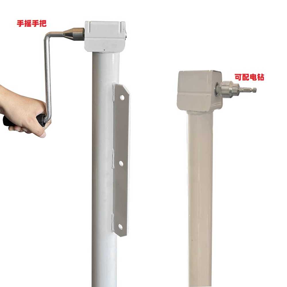 전동 아웃트리거 트레일러 캠핑카 카라반 리프트 잭 - 상세 이미지 4