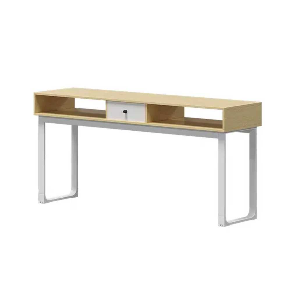네일아트 책상 매니큐어 시술대 뷰티 작업대 테이블 80cm 흰색 80cm 번짐 없음 이미지 6