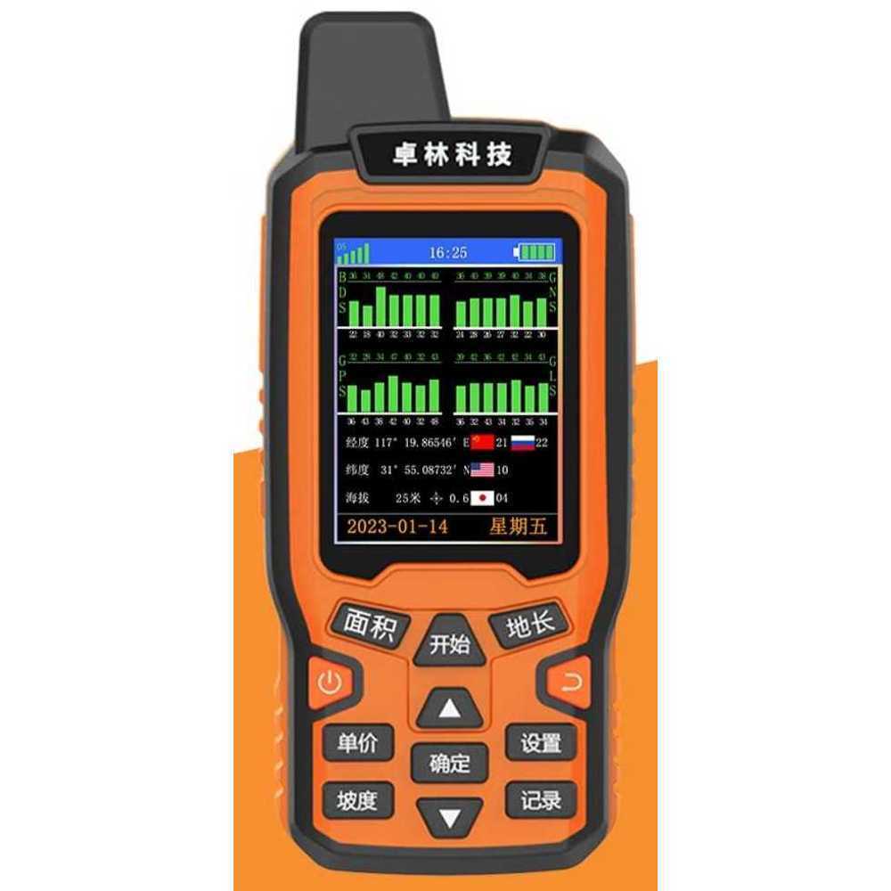 GPS 토지 측량기 휴대용 농지 면적 토목 땅 측정기 - 상품 이미지