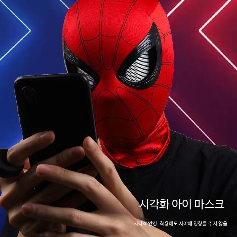 스파이더맨 가면 코스프레 할로윈 - 상세 이미지 2