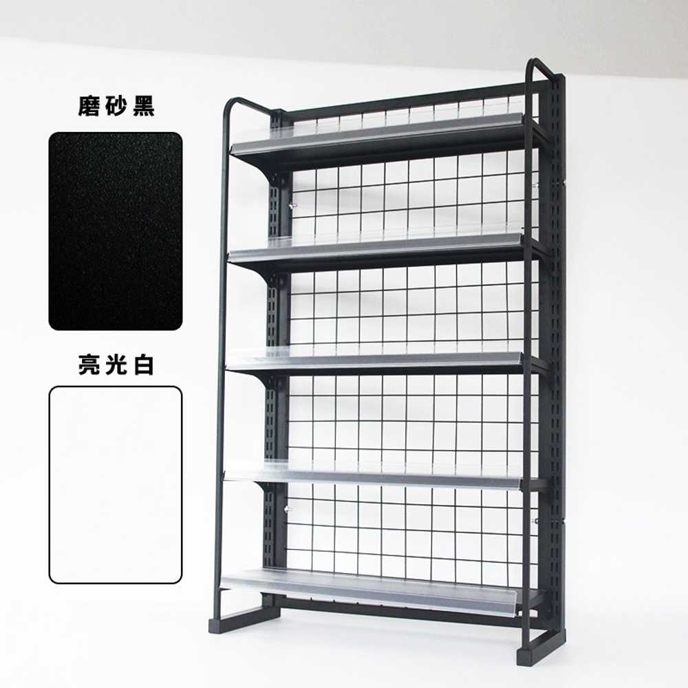약국 진열대 편의점 과자 랙 간식 팬트리 철제 4단 60x18x80 - 상세 이미지 4
