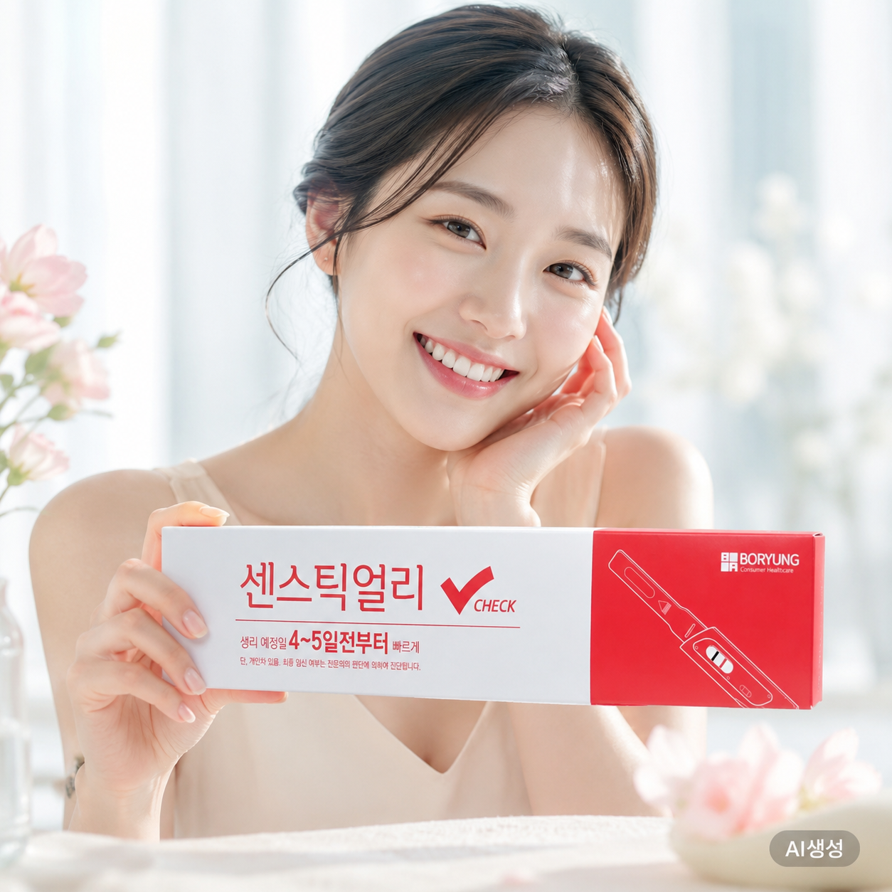 보령제약 센스틱 얼리 얼리체크 정확한 얼리 임테기 임신테스트기 - 상세 이미지 2