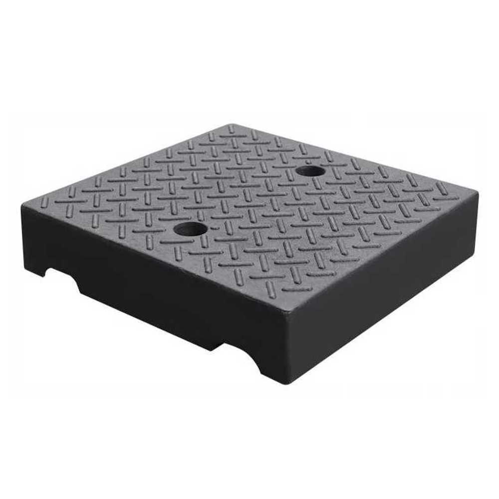 자동차정비 간이 리프트 카센터 차량용 경사로 매트 50x50x5 - 상품 이미지
