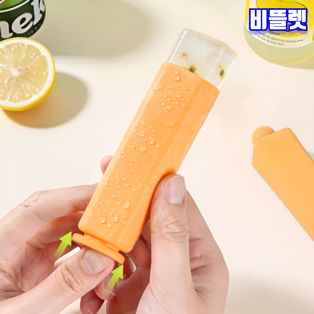 비뜰렛 커피얼음틀 대형 얼음보관통 실리콘 아이스바 트레이 - 상세 이미지 2