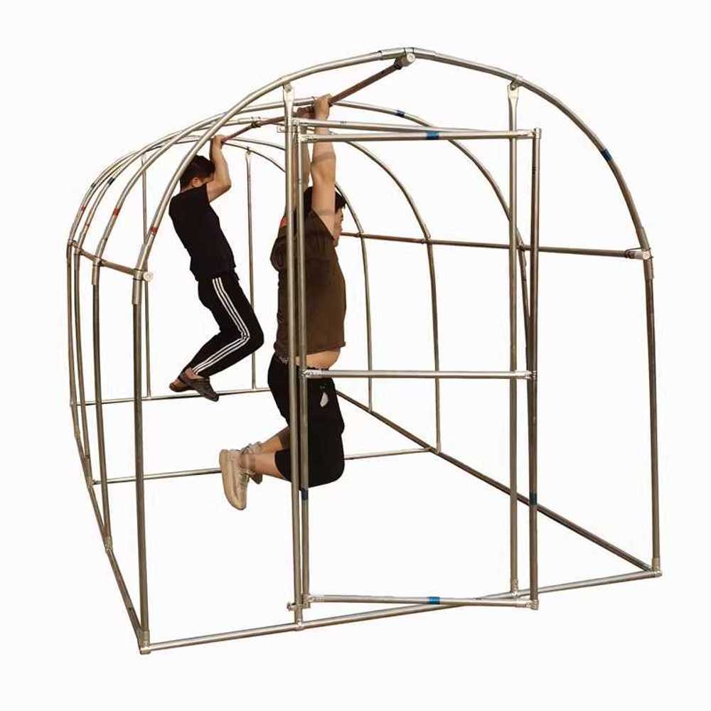 조립식 비닐하우스 자채 창고 농업용 온실 비닐포함 2x2x2m - 상품 이미지