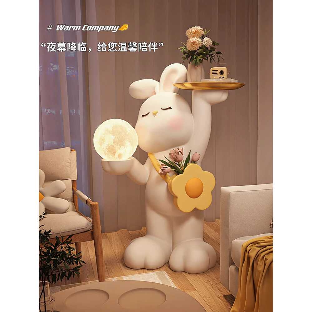토끼 무드등 인테리어 대형 거실 소파 집들이 선물 램프 A - 상세 이미지 2