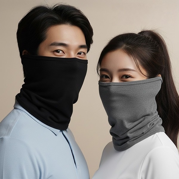 4장1세트/리카타 클리마 겨울 골프 스포츠 넥워머 방한 보온용품 이어워머 - 메인 이미지