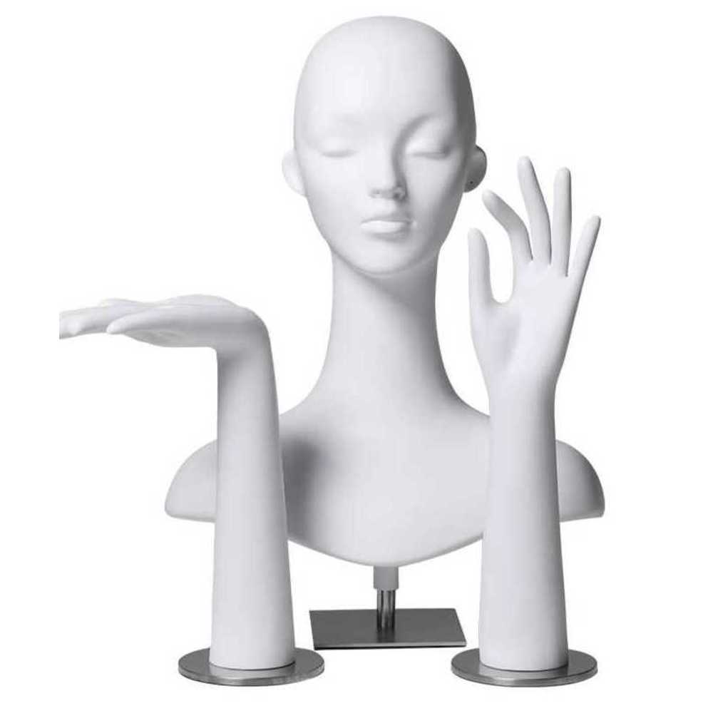 머리 마네킹 두상 안경 보석 디스플레이 모델 촬영 소품 - 상품 이미지