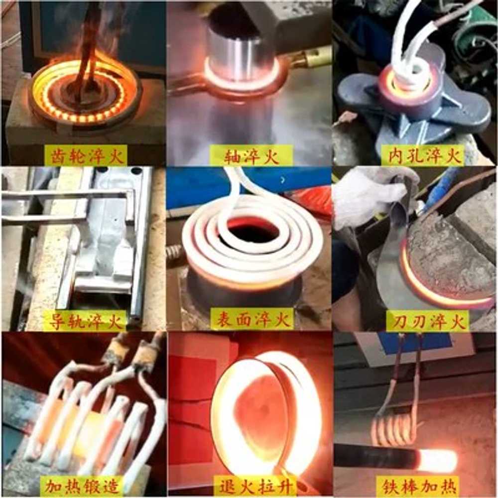 고주파 가열기 열처리 금속 히팅기 용품 코일 담금질 제거 15KW 220V - 상세 이미지 5