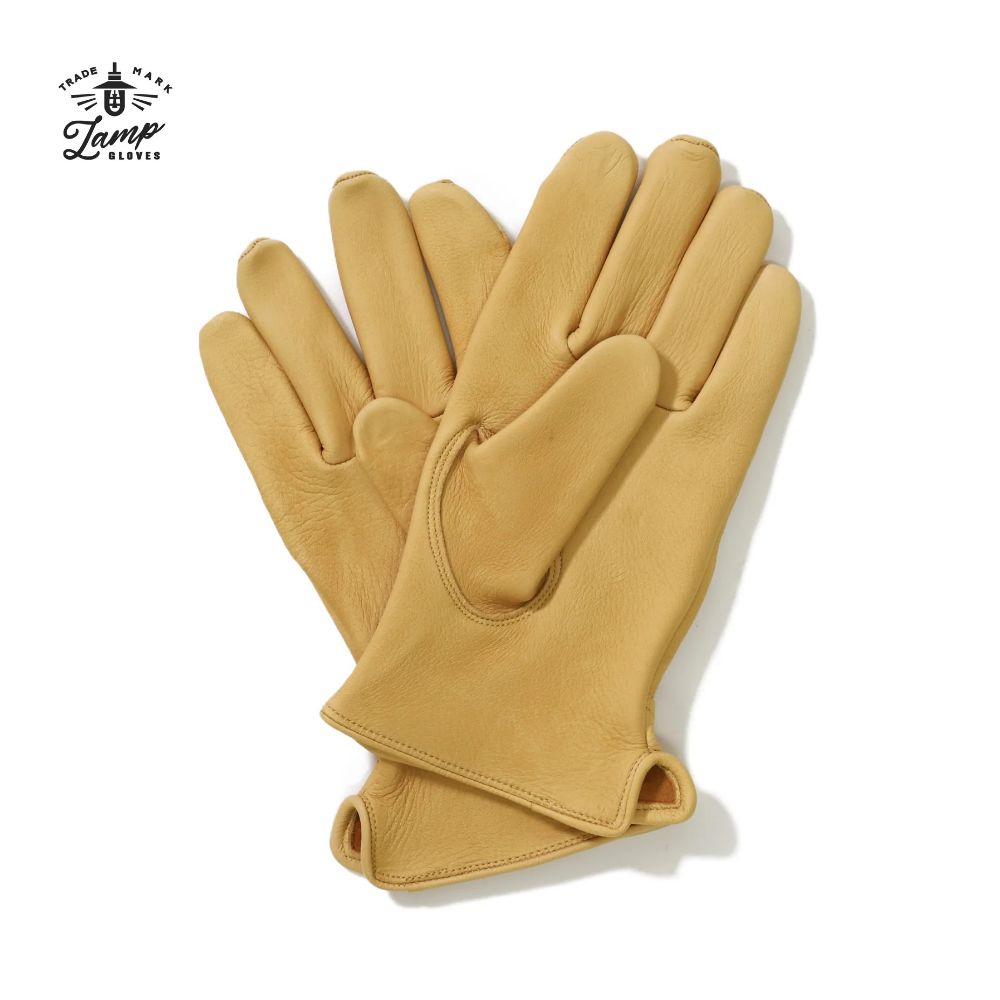 Lamp Gloves 램프 글러브 스탠다드 카멜 사슴가죽 일본 프리미엄 수제 범용 장갑 - 상세 이미지 2