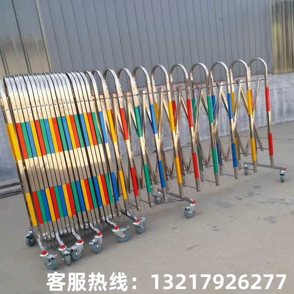 접이식 바리게이트 주차장 공사장 자바라 펜스 울타리 4m - 상세 이미지 3