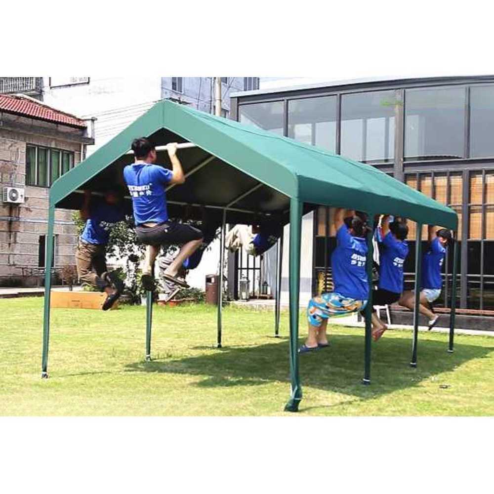 야외 주차장 천막 차고지 임시차고 간이 방수 캐노피 - 상품 이미지