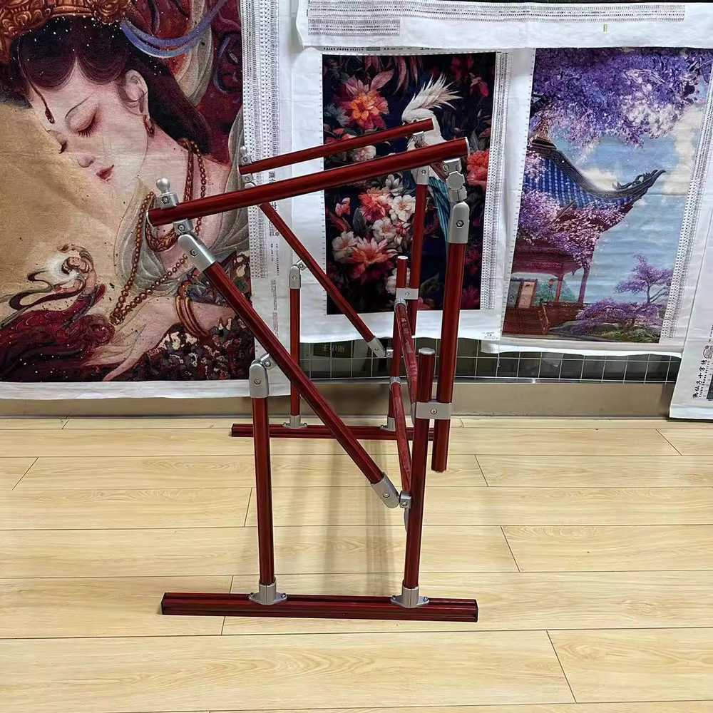 십자수 자수틀 받침대 조절식 목재 프레임 보조 도구 50cm - 상세 이미지 4