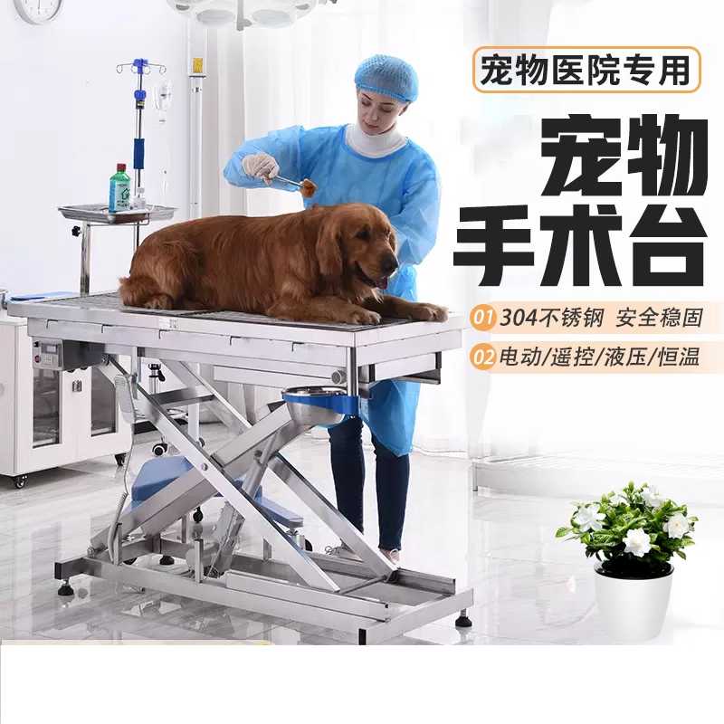 강아지 미용 거치대 리프팅 유압 애견 테이블 소형 전동 십자가대 - 상세 이미지 2