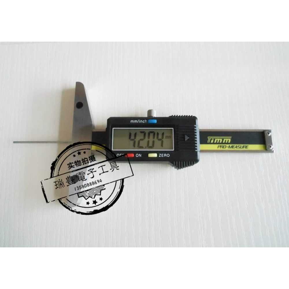깊이 측정기 디지털 게이지 뎁스 용품 재기 높이 1.5MM 플라스틱 플랫 - 상품 이미지