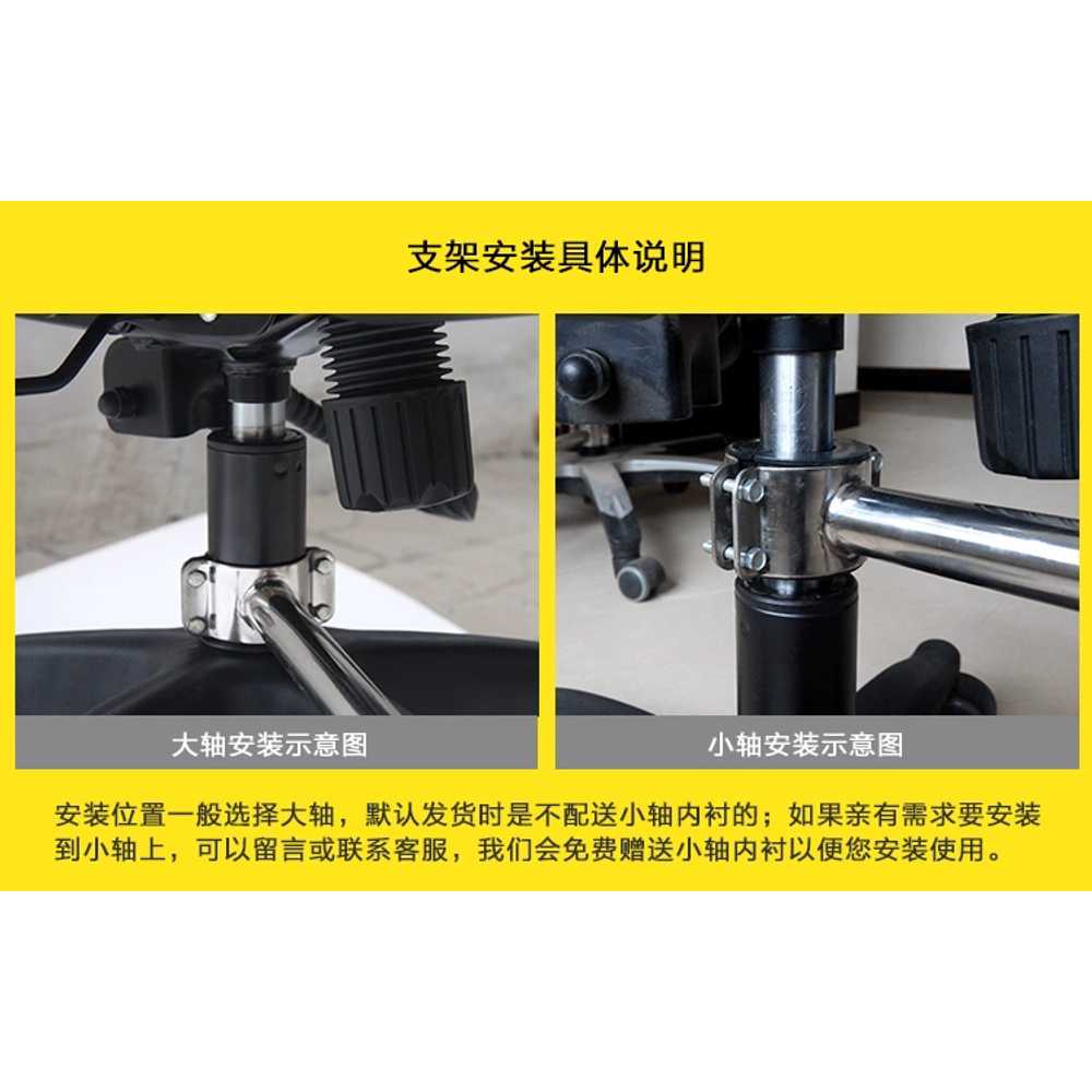 의자키보드거치대 선반 패드 브라켓 접이식 높이조절 노트북 트레이 회색 키보드판 - 상세 이미지 2