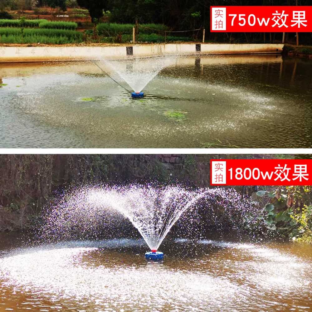 연못용 산소 발생기 양식 220V 수족관 공급 펌프 도구 750W 15m 750W 15m 단상220V - 상세 이미지 2