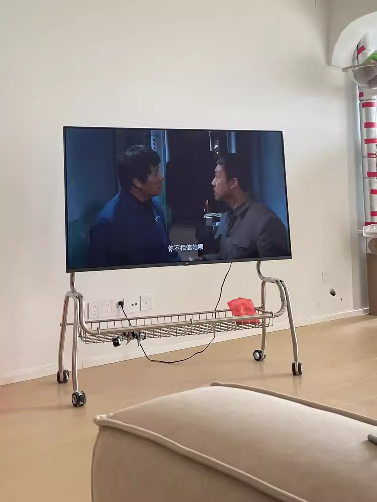 티비 스탠드 브래킷 거실 무대 강연 교회 TV 거치대 - 상세 이미지 5