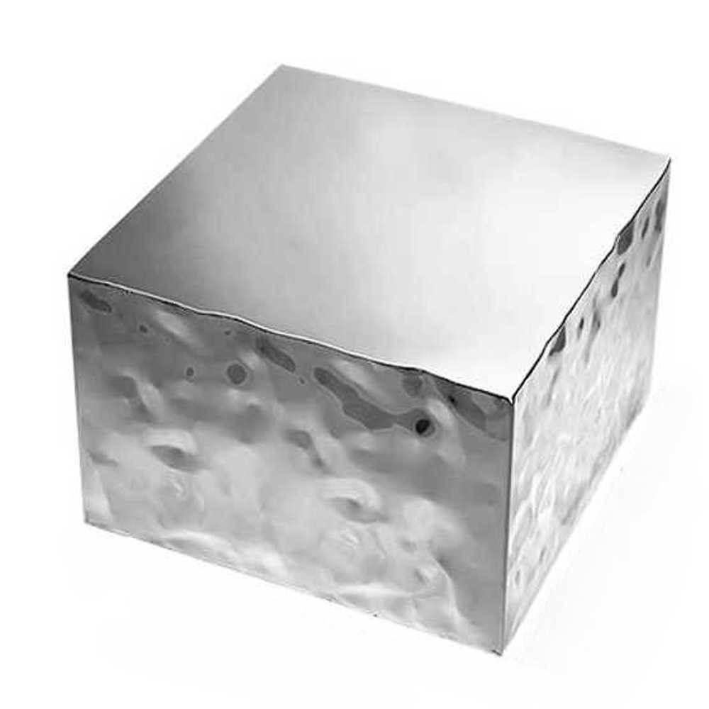 물결 스텐 전시대 의류매장 디피 기둥 매장 진열대 30x30x20 - 상품 이미지