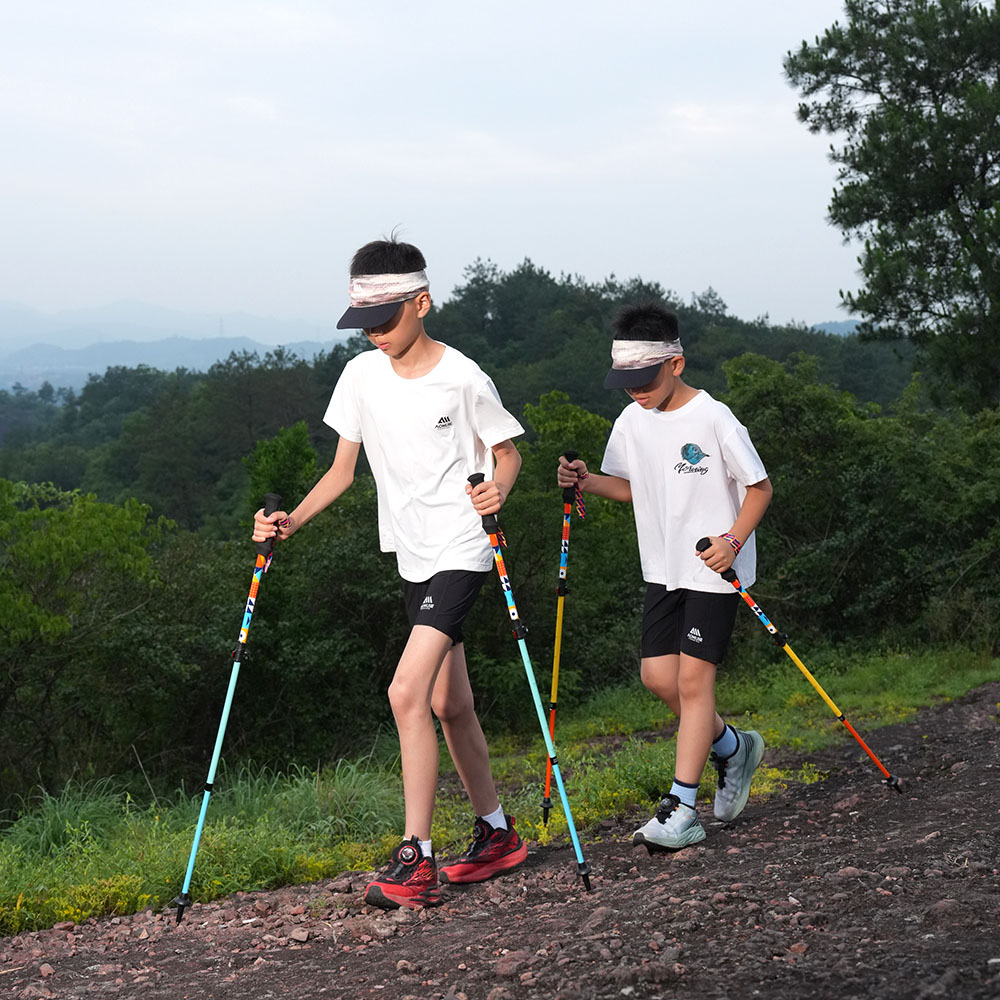 오니지 어린이 등산스틱 길이조절 초경량 트레킹폴 KIDS 이미지 6