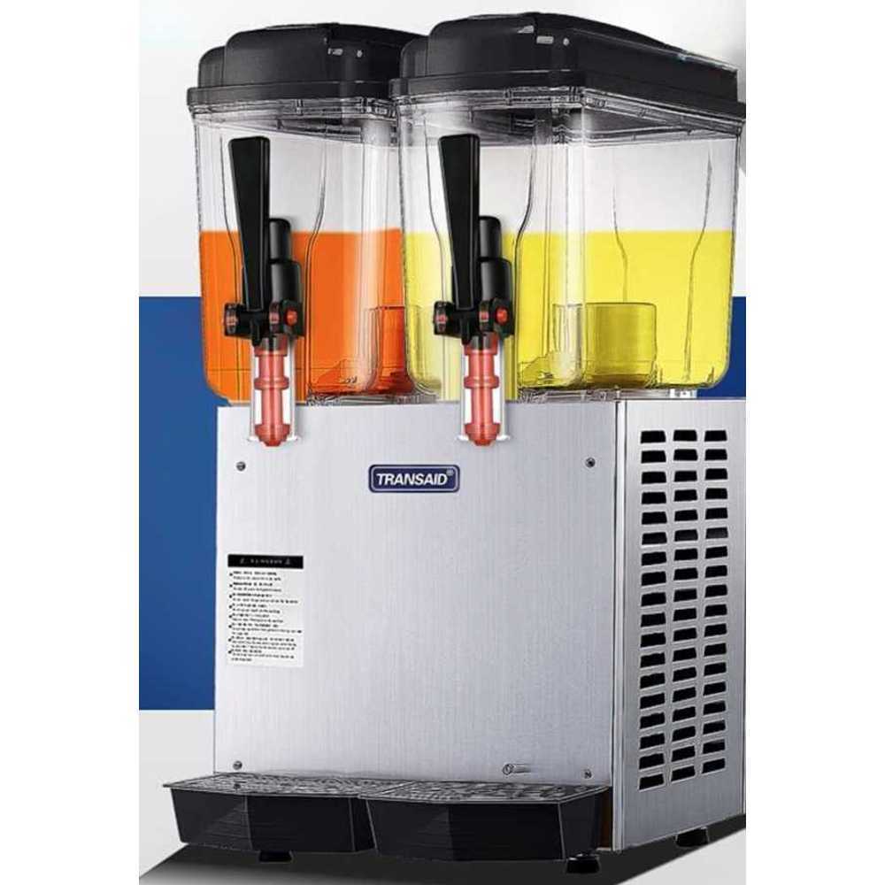 음료 디스펜서 2구 뷔페 카페 식당 워터 매실 주스대 - 상품 이미지